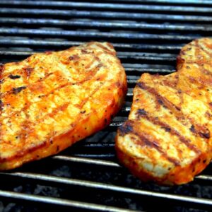 Pollo a la mostaza a la parrilla