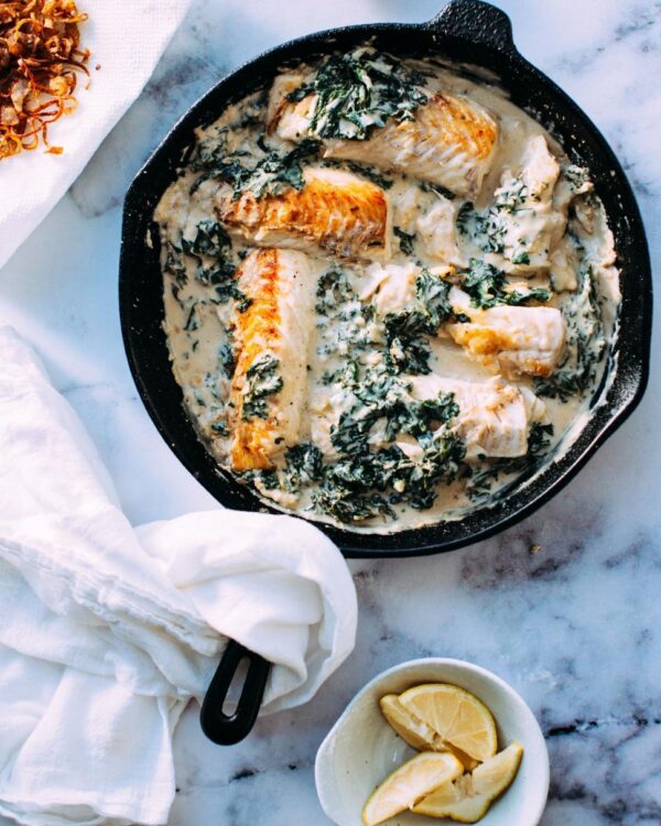 Pollo en Crema